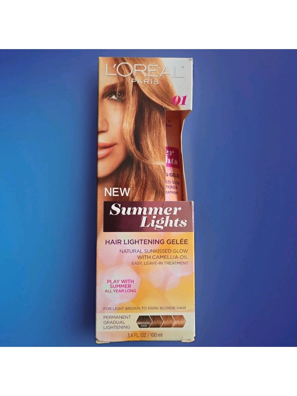 L'Oreal Paris Summer Lights Hair Lightening Gelee 01 Light Brown to Dark Blonde